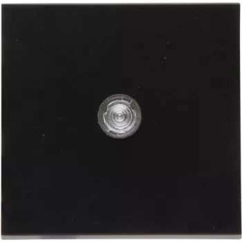KOPP HK07 Bilanciere piatto con lente trasparente, nero opaco 490062009