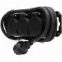 HEINRICH KOPP 223003044 Ciabatta a 3 prese con protezione bambini, nero, cavo 1,4 m
