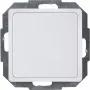 Kopp HK05 Placca cieca con ganci di fissaggio, bianco artico, 1 modulo 334302005