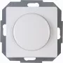 Kopp PARIS 843402085 Deviatore a pulsante con dimmer LED, bianco artico