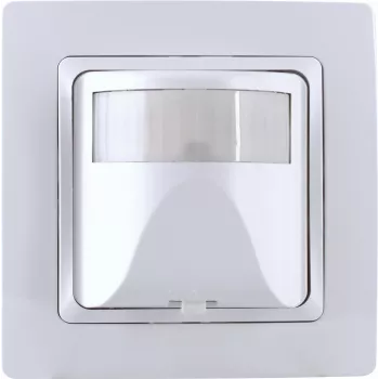 HEINRICH KOPP 808402013 Rilevatore di movimento a infrarossi con cavo, bianco, IP20, 230 V AC, 4-240 s, montaggio da incasso