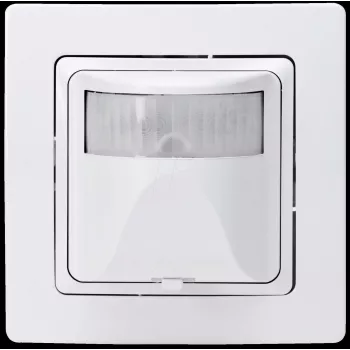 HEINRICH KOPP 808402013 Rilevatore di movimento a infrarossi con cavo, bianco, IP20, 230 V AC, 4-240 s, montaggio da incasso
