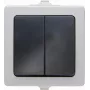 Kopp Paris Modulo deviatore, da incasso, 250 V AC, 10 A, termoplastica, nero/grigio 565556008
