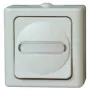 HEINRICH KOPP Interruttore universale BLUE ELECTRIC bianco artico da parete per ambienti umidi 10A, 250V (560602007)