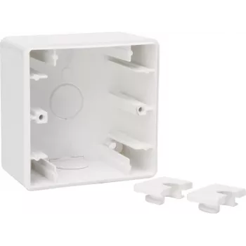 Kopp HK02 Contenitore da parete 1 modulo bianco artico 375102008