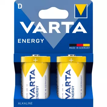Varta Longlife Power Batteria alcalina D LR20 1,5V blister da 2 pz. 04120229422