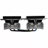 HEINRICH KOPP HK07 KombiQuick Presa doppia Schuko, da incasso, orizzontale, nero 133750003