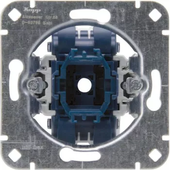Kopp Meccanismo interruttore universale, 1 polo, 10 A, 250 V, da incasso, per placche a bilanciere 507600000