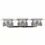 HEINRICH KOPP HK07 KombiQuick Presa da incasso 3 posti, orizzontale, bianco puro 133329009