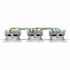 HEINRICH KOPP HK07 KombiQuick Presa da incasso 3 posti, orizzontale, bianco puro 133329009