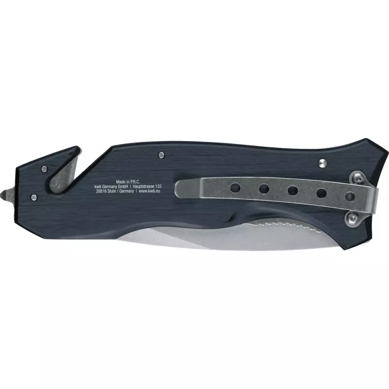 kwb Coltello di emergenza 014710 con taglia cinture e rompi vetro