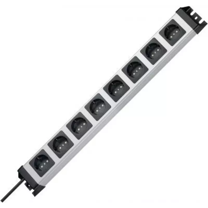 Kopp POWERversal Ciabatta 8 prese con cavo 1,4 m, bianco 226920014