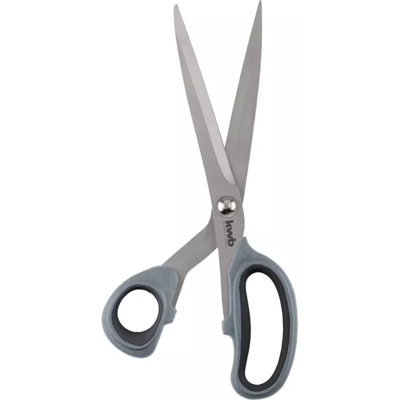 KWB 020923 forbici universali con lame in acciaio inox e impugnatura soft-grip, 200 mm