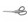 KWB 21595 forbici per uso domestico, per destrimani e mancini, lama in acciaio inox, nero