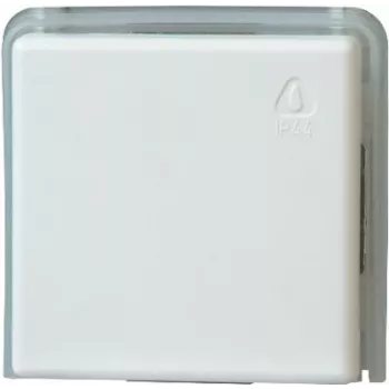 HEINRICH KOPP 623602081 modulo interruttore deviato da incasso, 10 A, 250 V AC, morsetti a vite, IP20, grigio/bianco