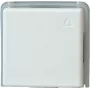 HEINRICH KOPP 623602081 modulo interruttore deviato da incasso, 10 A, 250 V AC, morsetti a vite, IP20, grigio/bianco