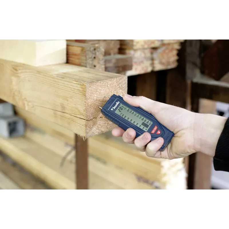KWB misuratore di umidità 012100 digitale LCD tipo penna per legno e materiali da costruzione