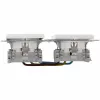HEINRICH KOPP HK07 KombiQuick Presa Schuko da incasso 2 posti orizzontale, bianco puro 133729001