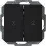 HEINRICH KOPP Paris Attuatore per interruttore, nero opaco, 230 V, 10 A, Kopp Free Control, montaggio da incasso 651550080