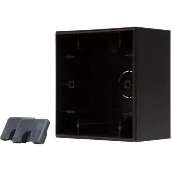 HEINRICH KOPP HK07 Contenitore da parete, 1 posto, IP20, nero 374750008