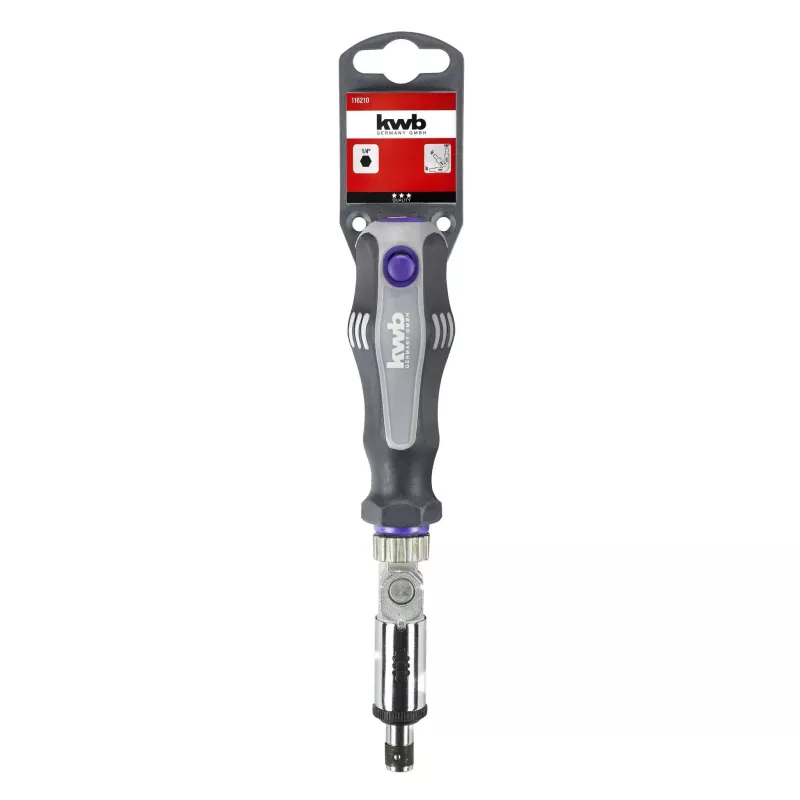 kwb Cacciavite per inserti 1/4 di pollice con portainserti magnetico (116210)