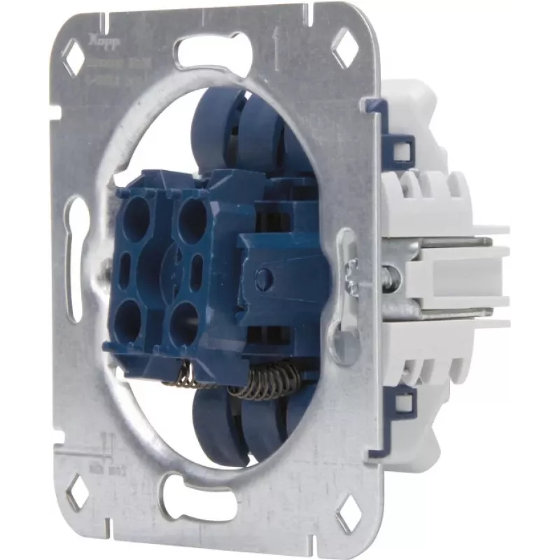 HEINRICH KOPP 508500008 Modulo interruttore per tapparelle da incasso 250V 10A IP20 alluminio