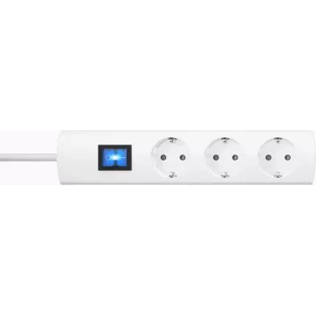 Kopp UNOversal Prolunga per interni 3 prese Schuko 1,4 m bianco 232502006