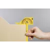 KWB 065800 Goniometro in plastica con vite di fissaggio, 0-180°, lunghezza bracci 200 mm