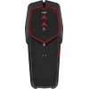 KWB SAFETY-FIXX 11620 Rilevatore multimateriale, legno, metallo ferroso, cavo AC in tensione, profondità 38 mm, nero/rosso