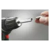 kwb INOX Portapunta con bussola in acciaio inox, 1/4