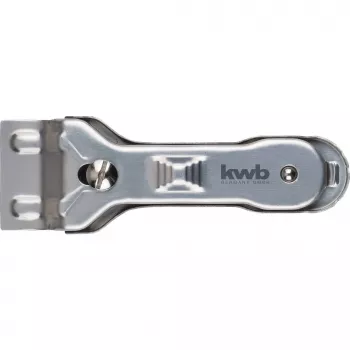 KWB 013810 Raschietto piatto con lama in acciaio inox e manico ergonomico a 2 componenti