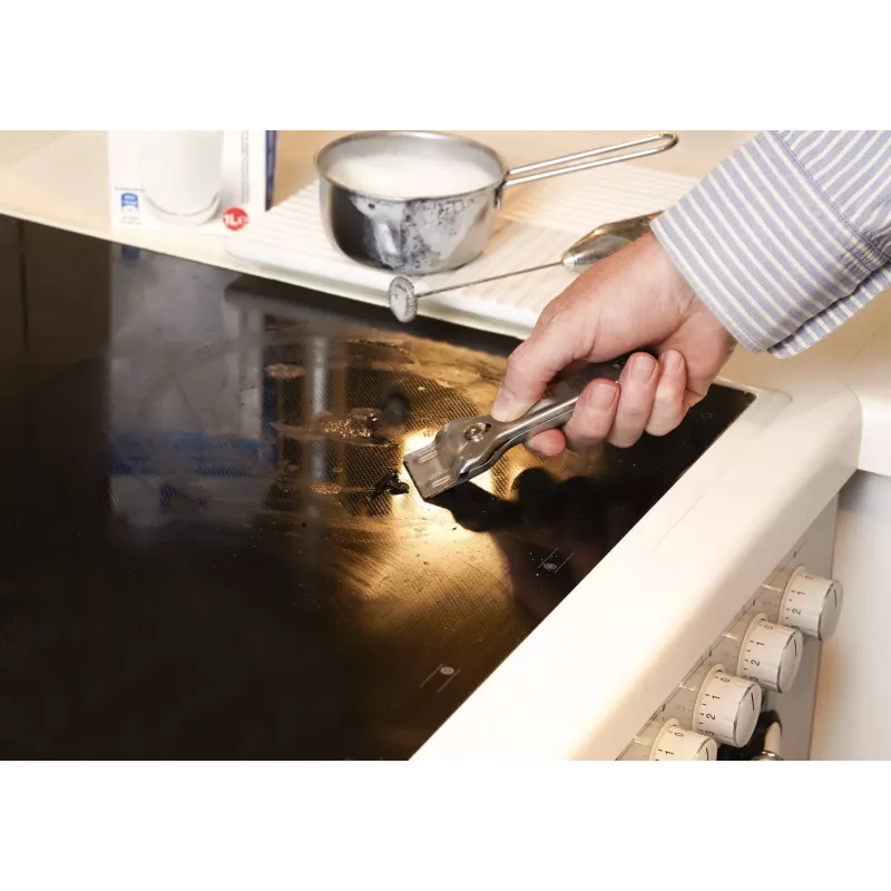 KWB 013810 Raschietto piatto con lama in acciaio inox e manico ergonomico a 2 componenti