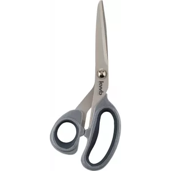 kwb 020921 Forbici universali 200 mm acciaio inox lama dentata con tagliafili e apribottiglie rosso/nero