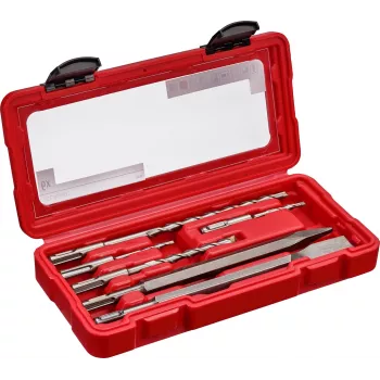 kwb 109166 Set scalpelli SDS-Plus in metallo duro, 6 pezzi, 5/6/8/10 mm