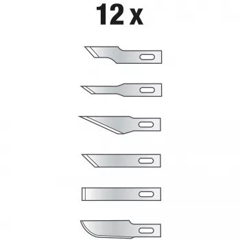 kwb Lame di ricambio per taglierino 30 pz. (023730)