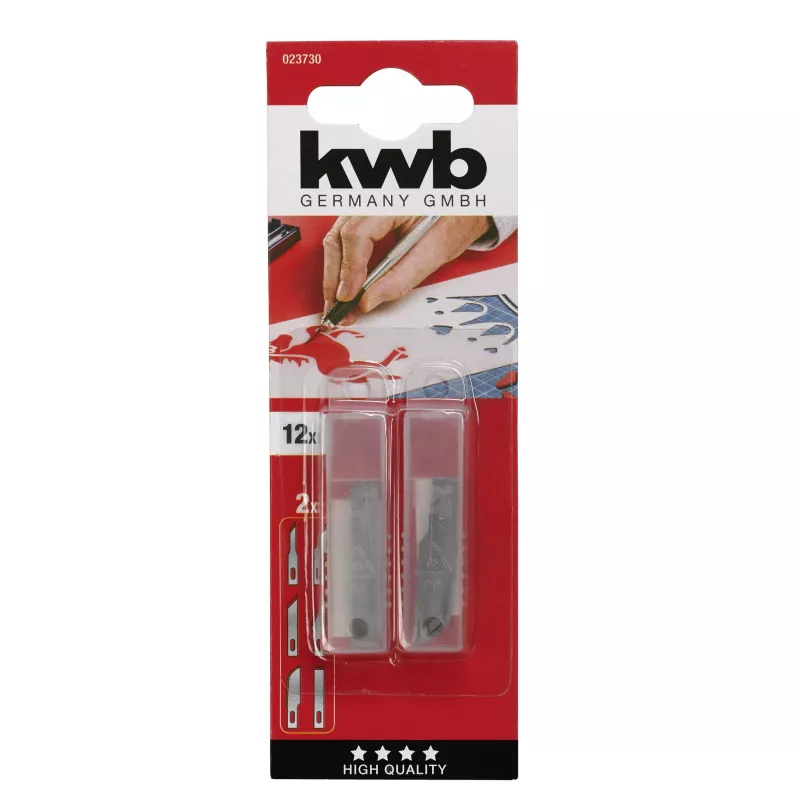 kwb Lame di ricambio per taglierino 30 pz. (023730)