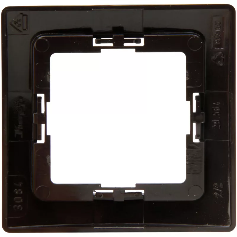 Kopp Paris Placca di copertura, 1 modulo, nero opaco 308450066