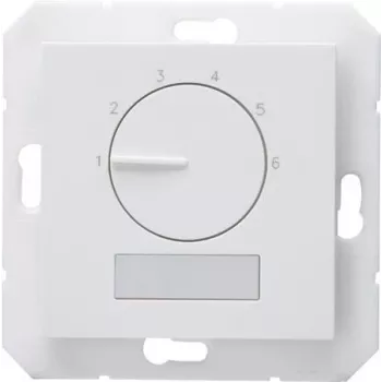 HEINRICH KOPP HK07 Basic termostato ambiente elettronico, 230V, 50Hz, da 0°C a 40°C, IP20, bianco puro 296529003