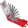 kwb 109180 Set di lame per seghetto alternativo, 10 pezzi, gambo a T, legno/metallo/plastica