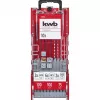 kwb 109180 Set di lame per seghetto alternativo, 10 pezzi, gambo a T, legno/metallo/plastica