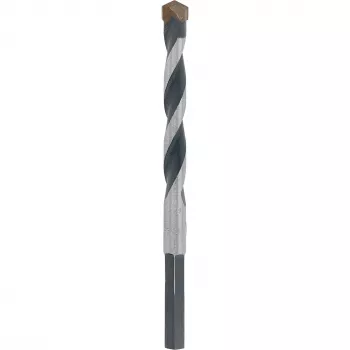 KWB 050720 Punta elicoidale per calcestruzzo in carburo di tungsteno 12 mm, lunghezza totale 150 mm, gambo cilindrico, 1 pezzo