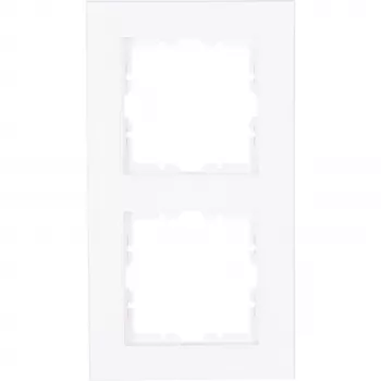 HEINRICH KOPP HK07 Cornice di copertura 2 posti, bianco artico opaco 402632005