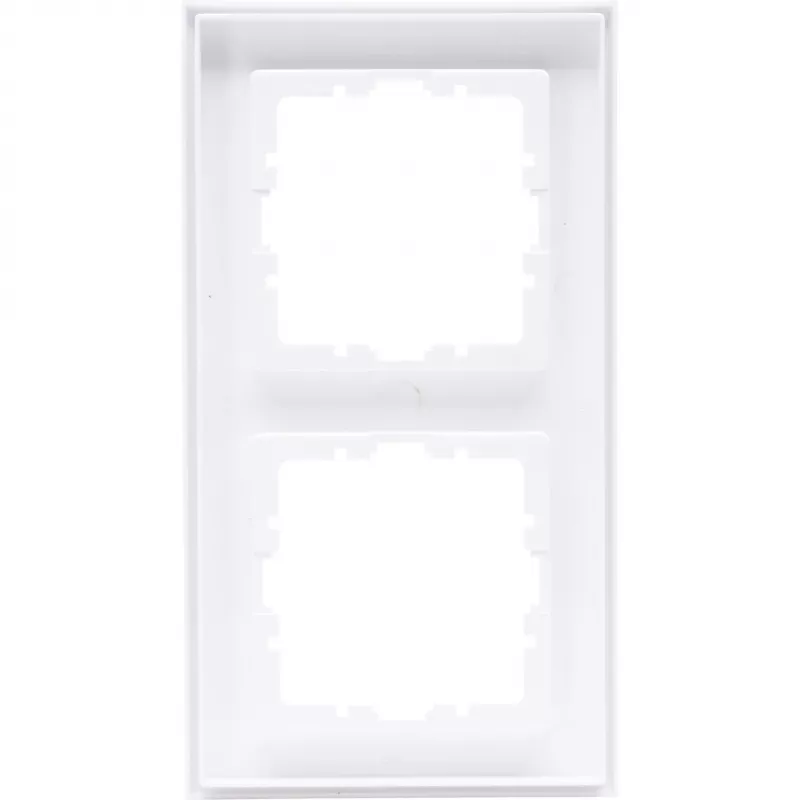 HEINRICH KOPP HK07 Cornice di copertura 2 posti, bianco artico opaco 402632005