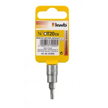 kwb 372020 punta cacciavite Torx T20 1/4