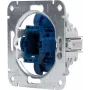 HEINRICH KOPP 508400005 inserto pulsante da incasso, contatto deviatore, 250V, 10AX, IP20, alluminio