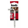 kwb set di chiavi a brugola 9 pezzi con testa sferica metrico acciaio cromo-vanadio DIN 911 147499