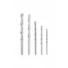 kwb 109140 Set di punte per martello con punte in metallo duro, 5 pezzi, 4-10 mm