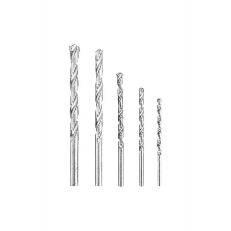 kwb 109140 Set di punte per martello con punte in metallo duro, 5 pezzi, 4-10 mm
