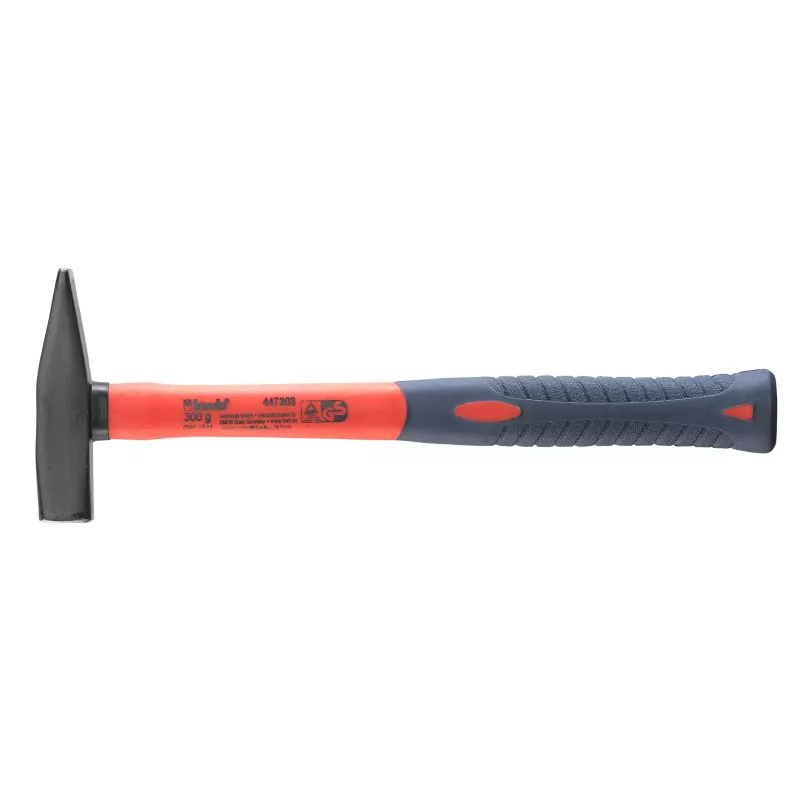 kwb 447303 martello da fabbro 300 g con manico in legno di frassino, DIN 1041