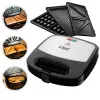 Russell Hobbs Creations Sandwichmaker 3 in 1, nero/acciaio inox